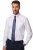 JP1880 837692 Corbata de seda de flores extralarga Azul marino - Corbatas y pajaritas - 