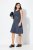Ulla Popken 837874 Vestido de jersey sin mangas Azul marino - Vestidos de punto jersey - 