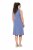 Ulla Popken 837874 Vestido de jersey sin mangas Azul - Vestidos de punto jersey - 