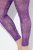 Ulla Popken 837935 Leggings de media con estampado Violeta - Medias & calcetines - 