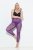 Ulla Popken 837935 Leggings de media con estampado Violeta - Medias & calcetines - 