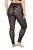 Ulla Popken 837949 Leggings de media con estampado Negro - Medias & calcetines - 