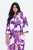 Ulla Popken 838105 Cárdigan abierto con lazada Violeta - Cárdigans - Cardigans de tallas grandes para mujer