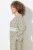 Ulla Popken 838120 Vestido estampado con cuello de pico Verde claro - Vestidos mini - Vestidos cortos en tallas grandes