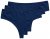 Ulla Popken 838637 Tangas pack de 3 Azul marino - Bragas - 