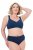 Ulla Popken 838637 Tangas pack de 3 Azul marino - Bragas - 