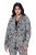 Ulla Popken 838656 Blazer de flores Blanco - Blazers - Blazers en tallas grandes para mujer