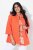 Ulla Popken 838658 Chaqueta Coral - Chaquetas - Chaquetas para mujer en tallas grandes