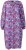 Ulla Popken 838839 Vestido camisero estampado Petróleo - Vestidos midi - Vestidos midi de talla grande