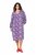 Ulla Popken 838839 Vestido camisero estampado Petróleo - Vestidos midi - Vestidos midi de talla grande
