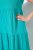 Ulla Popken 839135 Vestido largo sin mangas Turquesa - Vestidos maxi - Vestidos largos en tallas grandes