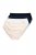 Ulla Popken 839167 Bragas con encaje pack de 4 Multicolor - Bragas - 