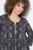 Ulla Popken 839518 Vestido con estampado animal y manga 3/4 Antracita - Vestidos maxi - Vestidos largos en tallas grandes
