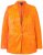 Ulla Popken 839607 Blazer de satén estampado Naranja claro - Blazers - Blazers en tallas grandes para mujer