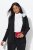 Ulla Popken 839843 Blazer plisado Negro - Blazers - Blazers en tallas grandes para mujer