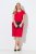 Ulla Popken 839896 Vestido de jersey con strass Rosa - Vestidos de noche - Vestidos de fiesta de gran talla