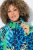 Ulla Popken 840024 Chaqueta de lluvia con estampado animal Verde menta - Ropa impermeable - 