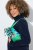 Ulla Popken 840024 Chaqueta de lluvia con estampado animal Verde menta - Ropa impermeable - 