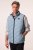 Boston Park 099 Chaleco acolchado con plumón sintético Azul claro - Chaquetas - Chaquetas Tallas Grandes 2XL-8XL