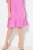 Ulla Popken 840115 Vestido de jersey de manga corta Rosa - Vestidos de punto jersey - 
