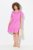 Ulla Popken 840115 Vestido de jersey de manga corta Rosa - Vestidos de punto jersey - 