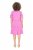 Ulla Popken 840115 Vestido de jersey de manga corta Rosa - Vestidos de punto jersey - 