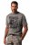 JP1880 Beer King Design Vintage Looking T-Shirt Gray - Camisetas - Camisetas - 2XL-14XL