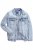 Men+ 394 Chaqueta vaquera con bolsillos en el pecho Azul claro - Chaquetas - Chaquetas Tallas Grandes 2XL-8XL