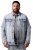 Men+ 394 Chaqueta vaquera con bolsillos en el pecho Azul claro - Chaquetas - Chaquetas Tallas Grandes 2XL-8XL