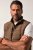 JP1880 840619 Chaleco ligeramente acolchado Marrón gris - Chaquetas - Chaquetas Tallas Grandes 2XL-8XL