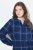 Ulla Popken 840929 Vestido de cuadros Azul marino - Vestidos midi - Vestidos midi de talla grande
