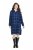 Ulla Popken 840929 Vestido de cuadros Azul marino - Vestidos midi - Vestidos midi de talla grande
