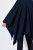 Ulla Popken 841117 Poncho de punto oversize con strass Azul marino - Ponchos y capas - 