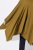 Ulla Popken 841117 Poncho de punto oversize con strass Verde oliva - Ponchos y capas - 