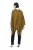 Ulla Popken 841117 Poncho de punto oversize con strass Verde oliva - Ponchos y capas - 
