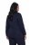 Ulla Popken 841163 Blazer de punto jacquard Azul marino - Blazers - Blazers en tallas grandes para mujer