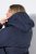 Ulla Popken 841360 Chaqueta acolchada Azul marino - Chaquetas - Chaquetas para mujer en tallas grandes