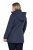 Ulla Popken 841360 Chaqueta acolchada Azul marino - Chaquetas - Chaquetas para mujer en tallas grandes
