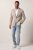 JP1880 Jacket Business Checked Beige - Trajes - Trajes 2XL-8XL