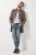 JP1880 Coat Flexnamic Quilted Insert Grey TALL - TALL chaquetas - Chaquetas TALL para hombre alto