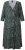 Ulla Popken 841839 Vestido de jersey con estampado animal y manga 3/4 Verde oscuro - Vestidos midi - Vestidos midi de talla grande
