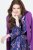 Ulla Popken 841873 Vestido midi de flores Azul marino - Vestidos midi - Vestidos midi de talla grande