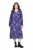 Ulla Popken 841873 Vestido midi de flores Azul marino - Vestidos midi - Vestidos midi de talla grande