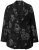 Ulla Popken 841901 Blazer estampado Negro - Blazers - Blazers en tallas grandes para mujer