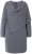 Ulla Popken 841941 Vestido de punto de manga larga Gris jaspeado - Vestidos de punto - 