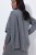 Ulla Popken 841941 Vestido de punto de manga larga Gris jaspeado - Vestidos de punto - 