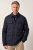 Boston Park 963 Chaqueta en mezcla de lana con cremallera Azul marino - Chaquetas - Chaquetas Tallas Grandes 2XL-8XL