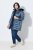 Ulla Popken 842013 Chaqueta acolchada Azul denim - Chaquetas - Chaquetas para mujer en tallas grandes