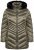 Ulla Popken 842013 Chaqueta acolchada Marrón claro - Chaquetas - Chaquetas para mujer en tallas grandes