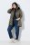 Ulla Popken 842013 Chaqueta acolchada Marrón claro - Chaquetas - Chaquetas para mujer en tallas grandes